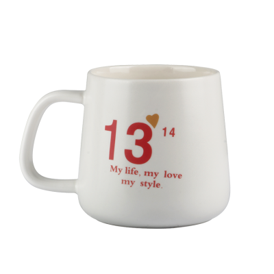 Customized Creative Gift Number Mug
