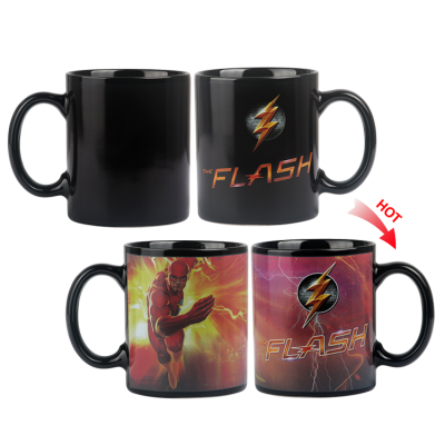 Customized Creative Gift Flash Heat Sensitive Color Changing Mug