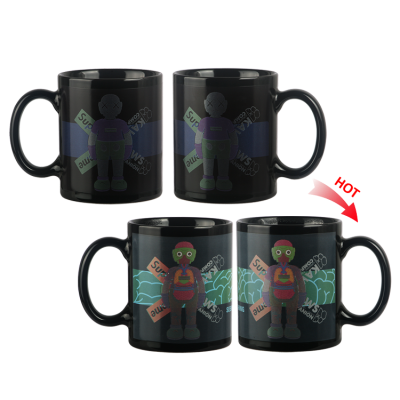 Customized Creative Gift Heat Sensitive Color Changing Mug