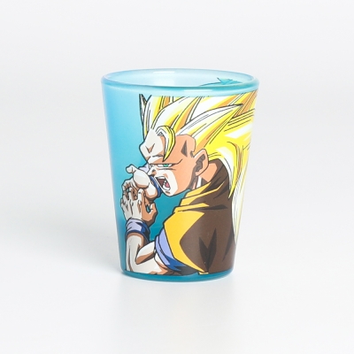 Custom sublimation blank glass cup small shot glass 