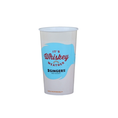 600ML Whiskey Cold Color Change Plastic PP Cup