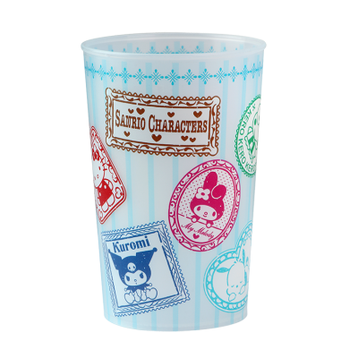 Customized funny cartoon 420ML Plastic coffee Cup