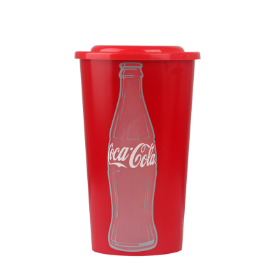 Custom 600ml Coca Cola plastic cups